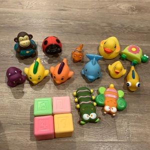 Baby washable toys bundle 🧸